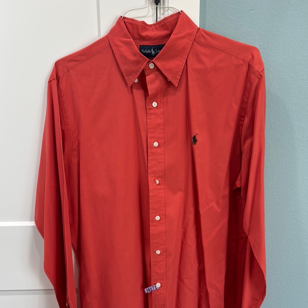 Polo by Ralph Lauren Red Casual Button Down Shirt